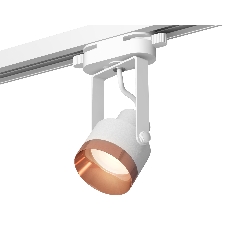 Светильник Ambrella light XT6601045 WH/PPG белый/золото розовое полированное MR16 GU10 (C6601, N6135)