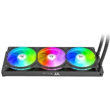 Система водяного охлаждения Thermaltake TH360-S V3 ARGB Soc-AM5/AM4/1200/1700/1851 черный 4-pin 37.8dB Al LCD 365W Ret (CL-W470-PL12SW-A)