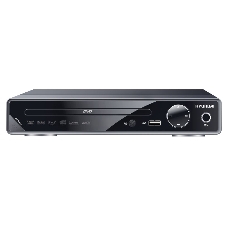 Плеер DVD Hyundai H-DVD200 черный Караоке ПДУ