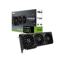 Видеокарта ASUS PRIME-RTX 5080-O16G, 16Gb GDDR7, 256 bit, DisplayPort, HDMI, GPU 2655 MHz 90YV0LX0-M0NA00