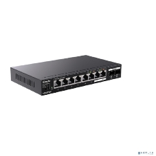 Коммутатор сетевой Tenda TEM2010X Настольное исполнение 8x10Base-T/100Base-TX/1000Base-T 2xSFP+ 12 Вт TEM2010X