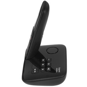 Радиотелефон Dect Gigaset AS690A DUO черный (труб. в компл.:2шт) автооветчик АОН
