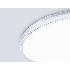 Потолочный светодиодный светильник Ambrella light FZ1701 WH белый IP20 20W 4200K 260*50 (Без ПДУ)