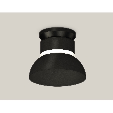 Светильник Ambrella Light XS8102051 SBK/PBK/CL черный песок/черный полированный/прозрачный GX53 (N8902, C8102, N8141)