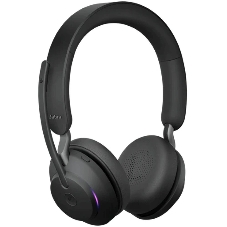 Гарнитура Jabra Evolve2 65 чёрный, беспроводная, Bluetooth, до 35 ч, подсветка