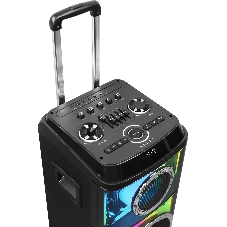 Колонка портативная Ural 103 черный 1200W 1.1 BT/3.5Jack/USB-C 15м 7000mAh