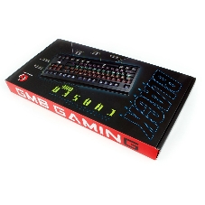 Клавиатура проводная Gembird KB-G520L, USB, черный
