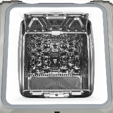 Стиральная машина Maunfeld SILVER MFWM127ISSL серебристый, загрузка вертикальная 7 кг, 1200 об/мин., класс: А+++