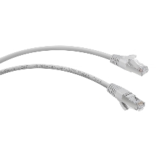 Шнур комм. Cabeus, кат. 5е, экр., F/UTP, RJ45/RJ45, LSZH, AWG24, 0.5м, серый
