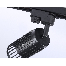 Трековый однофазный светильник Ambrella light GL5158 BK черный GU10 D60*120