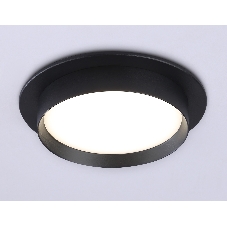 Светильник Ambrella light TN5227 BK черный GX53 D110*35