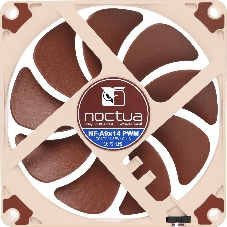 Вентилятор корпусной Noctua NF-A9x14 PWM, 92 мм, 400-2000 об/мин, 13.1 дБ, 4 pin PWM, без подсветки