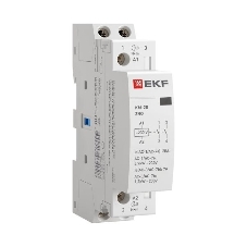 Контактор модульный КМ 20А 2NО (1 мод.) EKF km-1-20-20