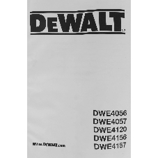 Угловая шлифовальная машина DeWalt DWE4057 800Вт 11800об/мин рез.шпин.:M14 d=125мм (DWE4057-QS)