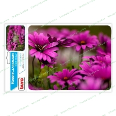 Коврик для мыши Buro BU-M20045 рисунок/цветы