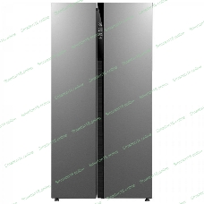 Холодильник Бирюса SBS 587 I нержавеющая сталь двухкамерный 335/175л морозилка сбоку, No Frost, Side by Side