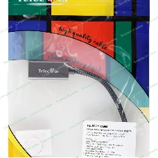 Адаптер miniDP --> HDMI-F 0.15м, оплетка, 4K@60Hz, Telecom (TA565)