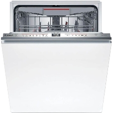 Встраиваемая посудомоечная машина Bosch SMV6ECX08E, серебристый, 59.8 см, 14 компл., 42 дБ, класс G