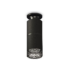 Светильник Ambrella Light XS6302202 SBK/PBK/BK черный песок/черный полированный/тонированный MR16 GU5.3