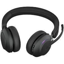 Гарнитура Jabra Evolve2 65 чёрный, беспроводная, Bluetooth, до 35 ч, подсветка