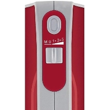 Миксер Bosch MFQ40303 красный, ручной, 500 Вт, 5 скоростей