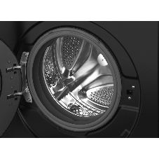 Стиральная машина Weissgauff WM 4106 D Black Edition черный, загрузка фронтальная 6 кг, 1000 об/мин, класс: А