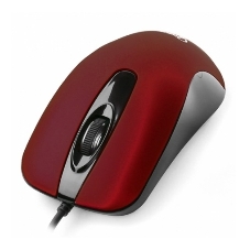 Мышь проводная Gembird MOP-400-R красный, 1000 dpi, USB, кнопки - 3