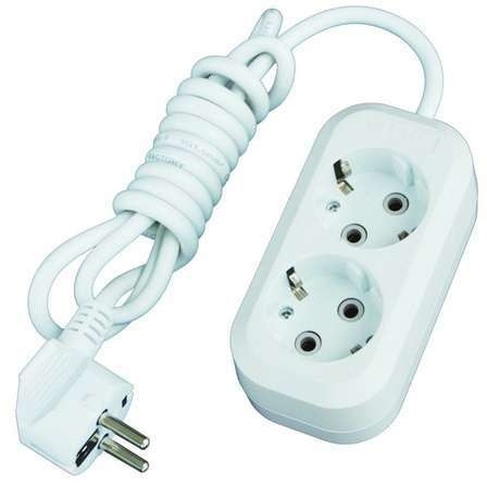 Удлинитель Universal Е-302 5 м ПВС 3x1 2 гн. с/з