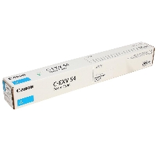 Картридж лазерный Canon C-EXV54C (1395C002) голубой (8 500) для Canon imageRUNNER C3226i/C3025i/C3025/C3125