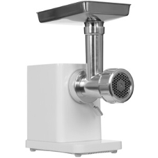 Мясорубка электрическая Haier HG-700 белый, 1900 Вт, 3.0 кг/мин, реверс, защита от перегрузки, металлический лоток, насадки - 5