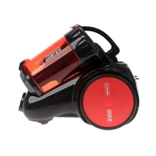Пылесос Centek CT-2524 черный/красный, 420/2300 Вт, уборка сухая, пылесборник контейнер 2 л