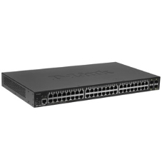 Коммутатор D-Link DGS-1250-52XMP/A1A, 48×1 Гбит/с + 4×10 Гбит/с SFP+, управляемый