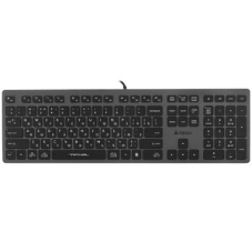 Клавиатура A4Tech Fstyler FX60H проводная, USB Type-A, серый