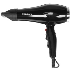 Фен SAKURA SA-4044BK Professional черный, 2000 Вт, компактный