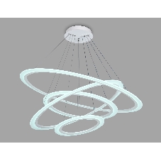 Светильник Ambrella light FA4363/4 WH белый 235W 3000K/4200K/6400K D1000*870 (ПДУ РАДИО 2.4G)