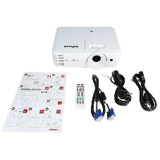 Проектор InFocus IN114.AA DLP, 4000 lm, XGA, 30 000:1, 1.94~2.16:1, HDMI 1.4, VGA in, S-Video, 3.5mm in/out, USB-A, лампа 15 000ч.(ECO mode), 3W, 27дБ, 2,9 кг, БЕЛЫЙ