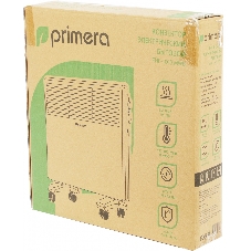 Конвектор электрический Primera PHP-1000-MWB, белый, 1000 Вт, 15 м2, термостат