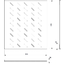 Полка Cabeus, стационарная, 1U, 35х495х900 мм (ВхШхГ), для шкафов 1200 мм, с комплектом крепежа, цвет: чёрный
