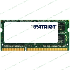 Оперативная память Patriot, DDR3L, 4GB (1x4 GB), 1600 MHz, CL11, SO-DIMM