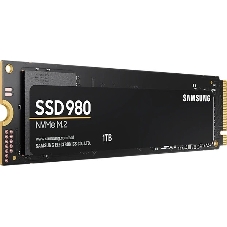Накопитель SSD Samsung 980, 1000Gb, PCIe 3.0 x4, M.2 2280, NVMe, R/W 3500/3000