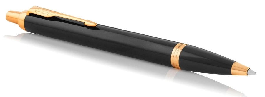 Ручка шариковая Parker IM Core K321 (CW1931666) Black GT, M, синие чернила, подарочная коробка