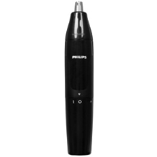 Триммер для носа Philips NT1620/15 роторный режущий элемент, водонепроницаемый корпус - пластик, цвет - черный, в комплекте батарейка АА