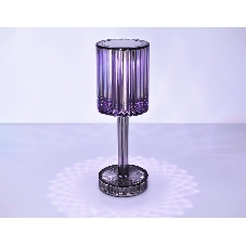 Настольная светодиодная лампа Ambrella light DE8071 GR серый LED RGB 3W (ПДУ RGB)