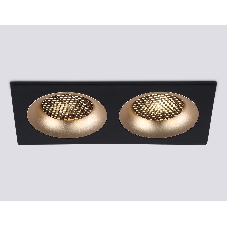 Светильник Ambrella light TN102735/2 BK/GD черный/золото GU5.3 175*92*23