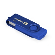 Exegate EX302045RUS USB-флеш накопитель ExeGate Jet 32GB синий (USB2.0, 480Mbps, пластик/металл)