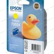 Картридж струйный Epson C13T05544010 желтый для Epson RX520/R240