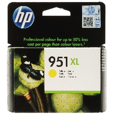 Картридж струйный HP 951XL CN048AE желтый для HP OJ Pro 8100/8600 (1500 стр.)