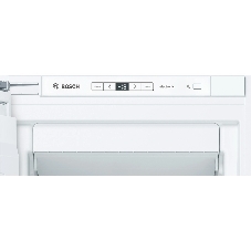 Встраиваемый морозильный шкаф Bosch GIN81AEF0U, белый, 212л, 5 ящиков