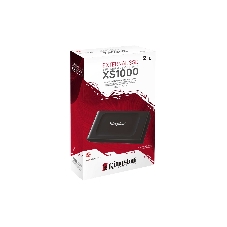 Внешний SSD Kingston XS1000, 1Tb, USB Type-C 3.1, R/W 1050 МБ/с/ 1000 МБ/с черный