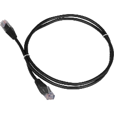 Патч-корд LANMASTER TWT UTP cat.5e, с заливными колпачками, 20.0 м, черный Патч-корд LANMASTER TWT UTP cat.5e, с заливными колпачками, 20.0 м, черный